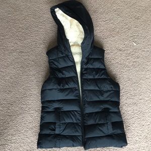 Fleece-lined, extremely warm vest